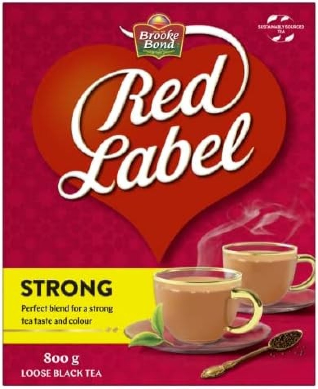 BROOKE BOND RED LABEL TEA POWDER 800GM