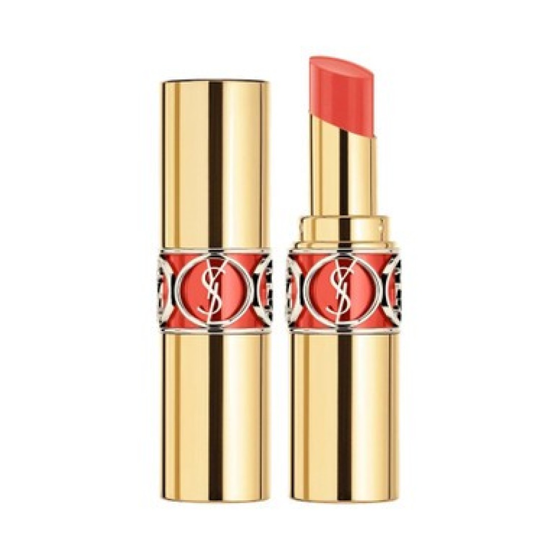 YVES SAINT LAURENT ROUGE VOLUPTE SHINE LIP 90 PLUM TUNIQUE 3.2g