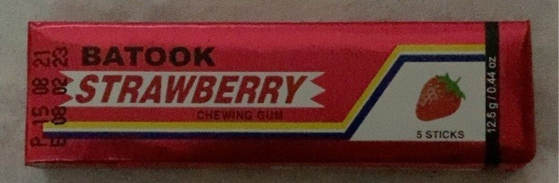BATOOK CHEWINGUM STREABERRY