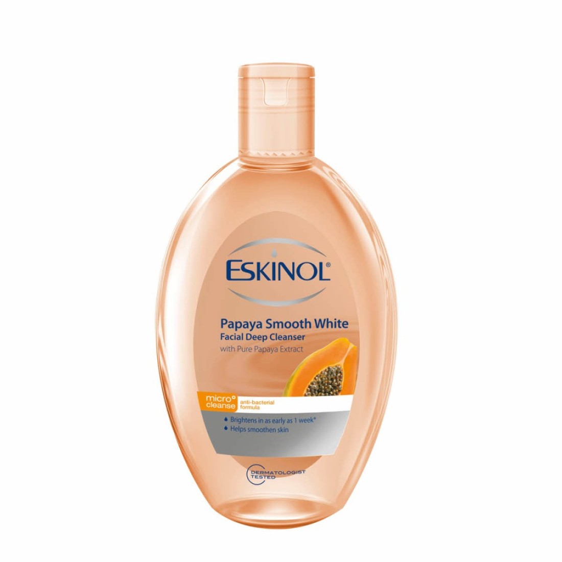 ESKINOL CLEANSER PAPAY SMOOTH WHT 225ML