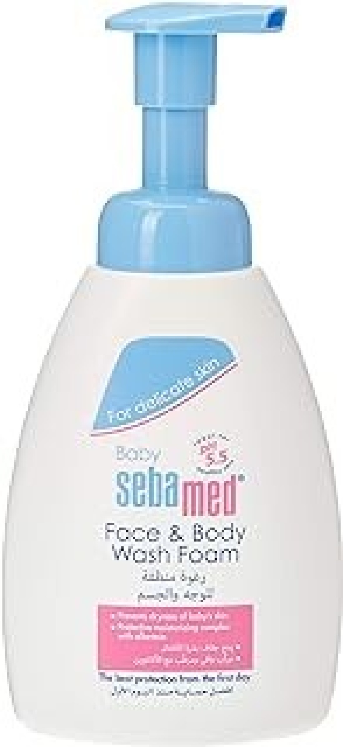 SEBAMED FACE&BODY WASH FOAM 400ML