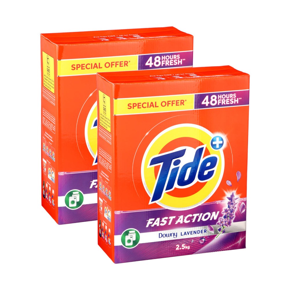 TIDE FAST ACTION DOWNY LAVENDER 2.5KG