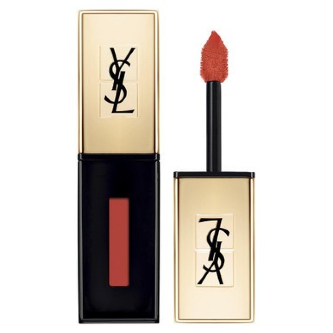 YVES SAINT LAURENT ROUGE PUR COUTURE VERNIS A LEVRES 48 ORANGE GRAFFITI 6ML