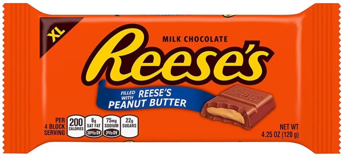 REESES PEANUT BUTTER BAR  XL 120GM