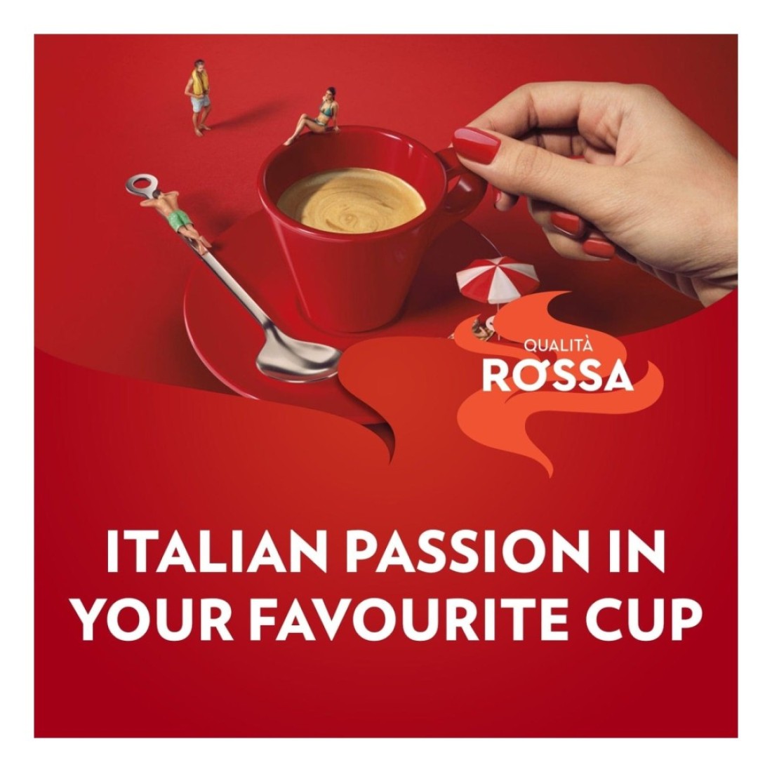 Lavazza Qualita Rossa Coffee Beans, 250g