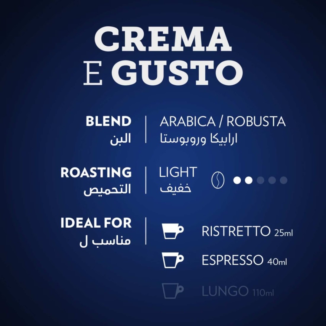 Lavazza Crema E Gusto Classico Coffee Capsules 10 Capsules