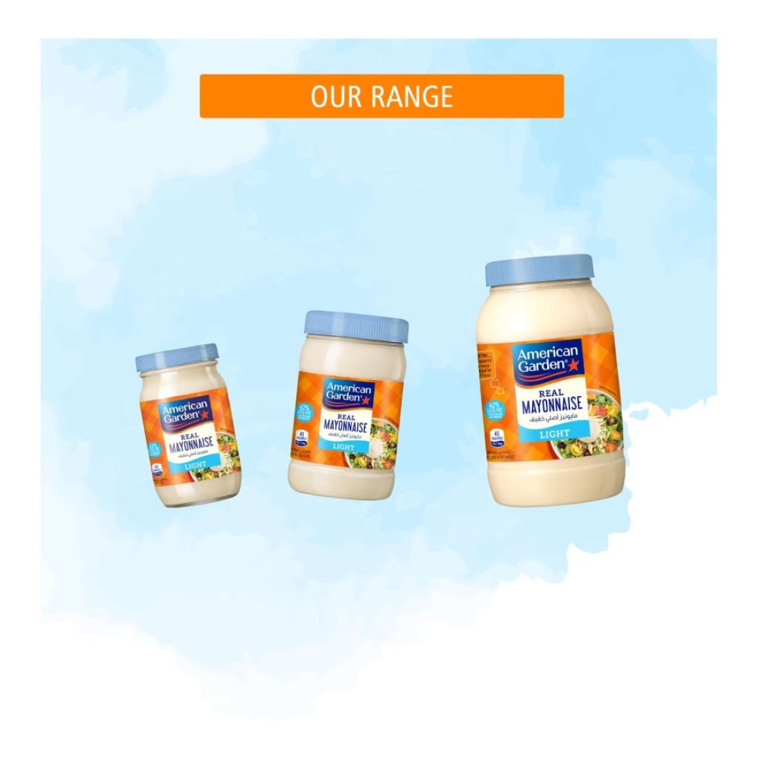 American Garden Gluten-Free Dairy-Free Real Light Mayonnaise, 887ml