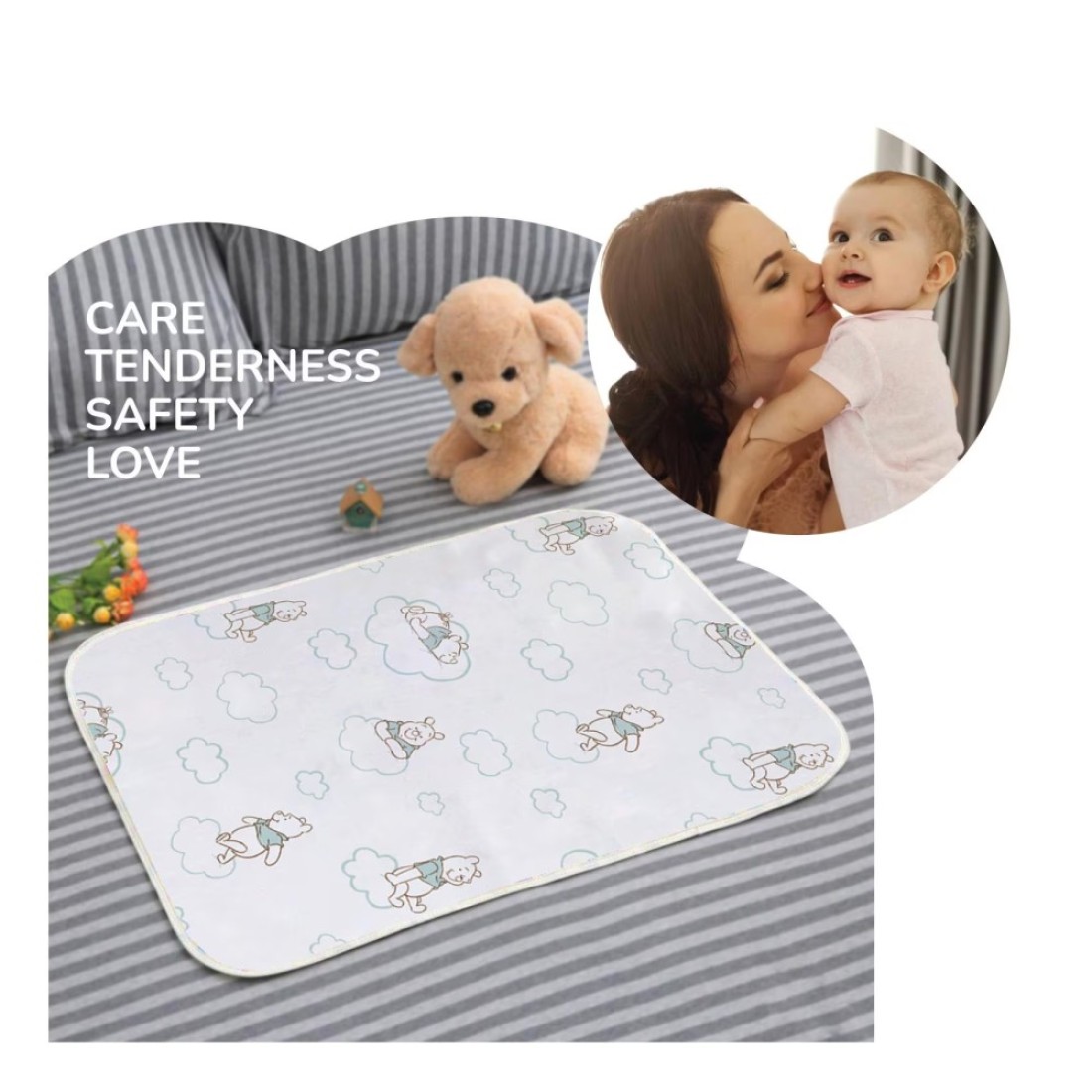 Mickey Printed Changing Mat TRHA28623