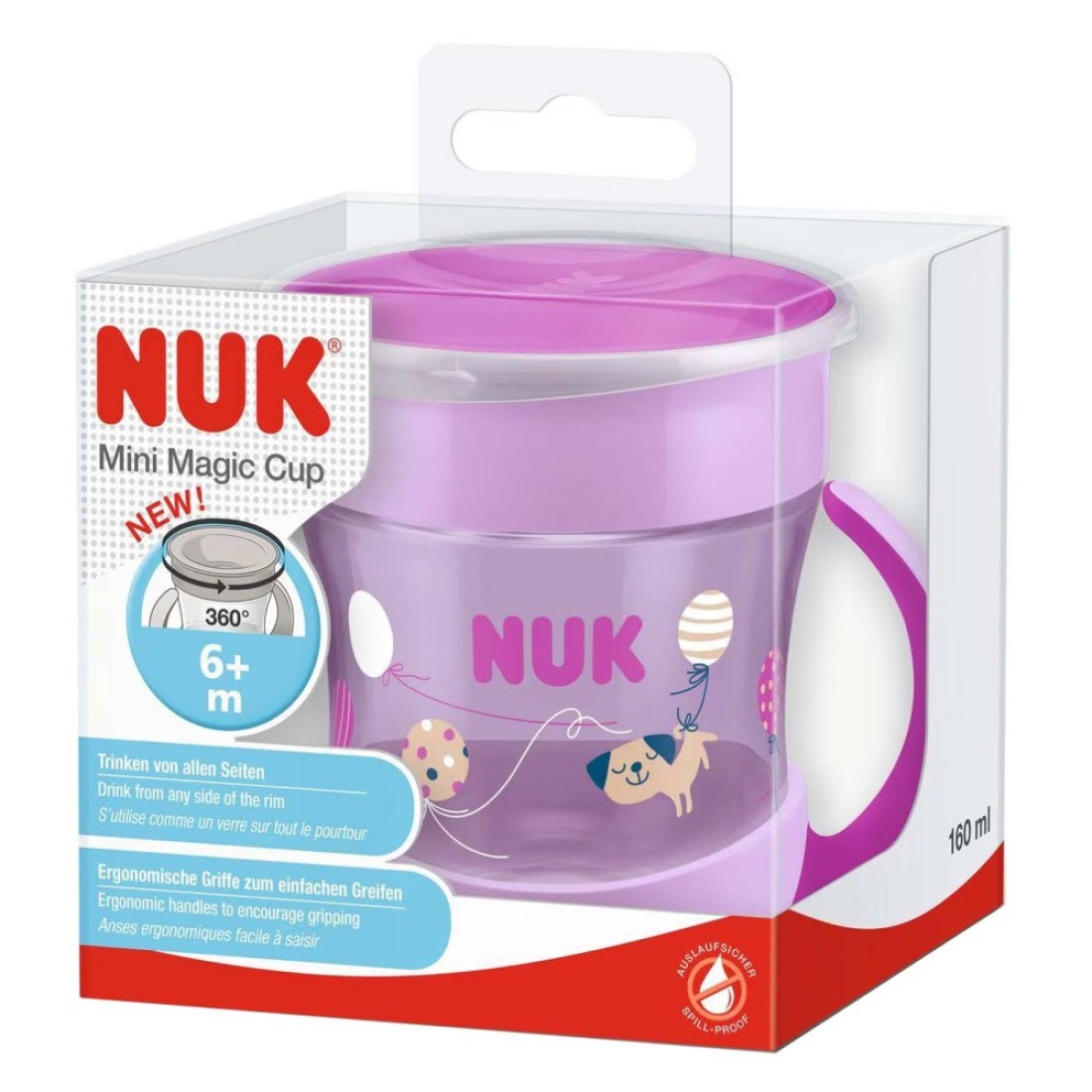 NUK Mini Magic Cup SNK725 160ml Multicolour