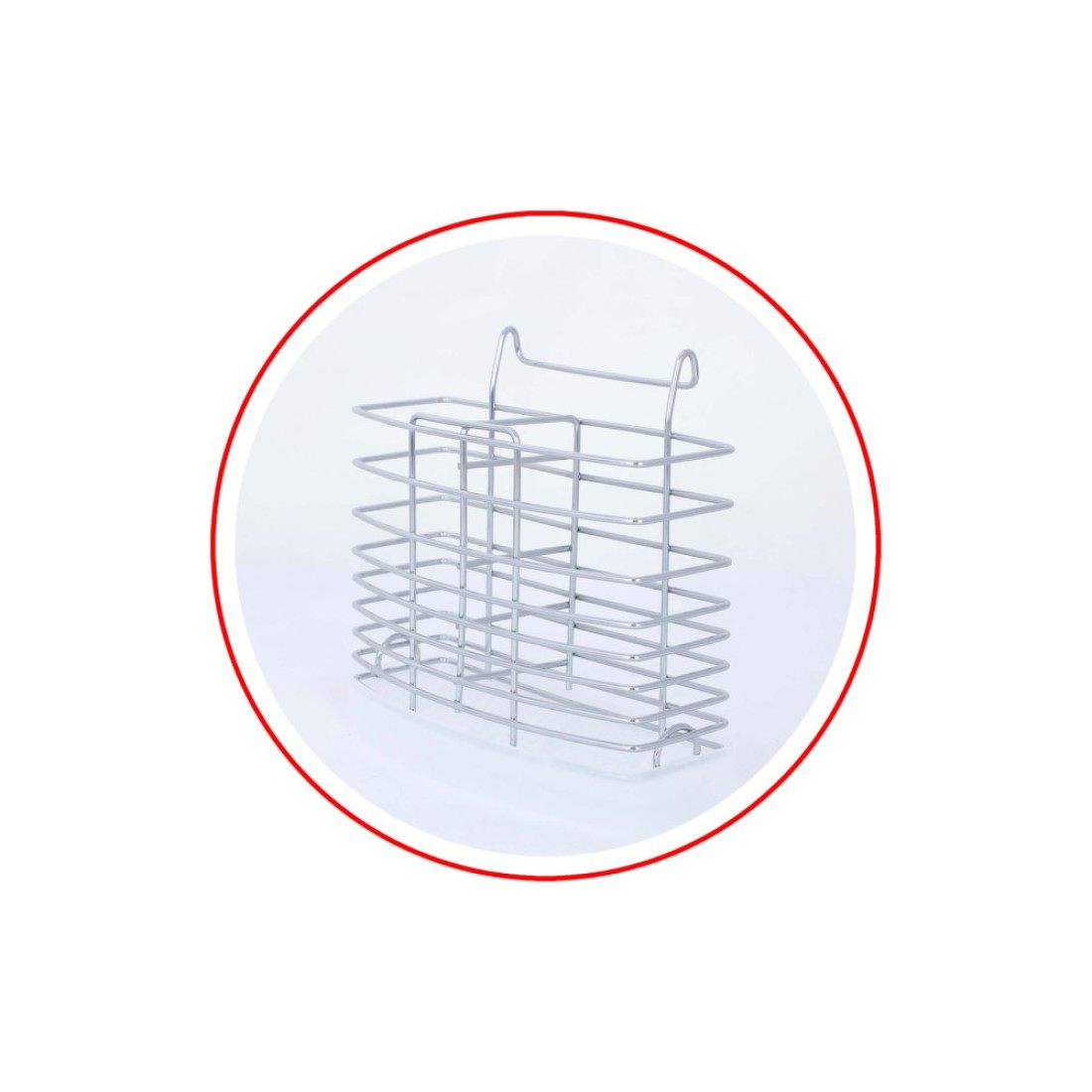 Life Smile Stainless Steel Dish Rack - 3 Tier with Utensils and Glass Holder Long Lasting and Durable
