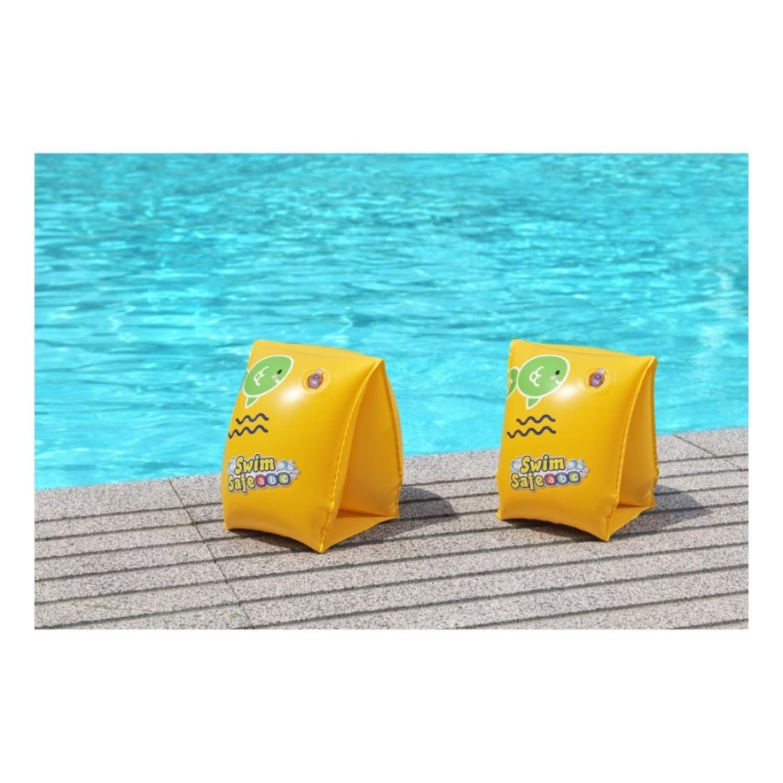 Bestway Swim Safe Armband Step C Yellow 25x15cm