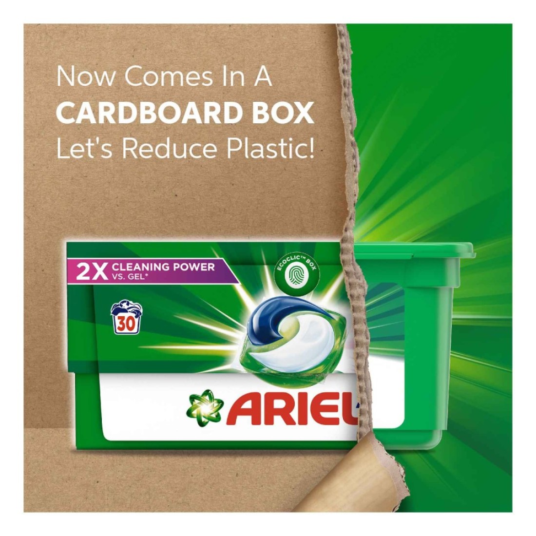 Ariel All-in-1 Pods Capsules Downy Floral Breeze 15 Pods Pack of 4