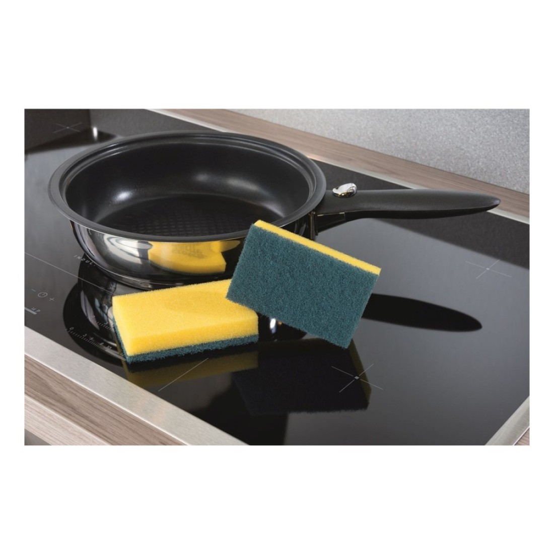 Scotch-Brite Heavy Duty Laminate 8 Sponge Green 2 PCS