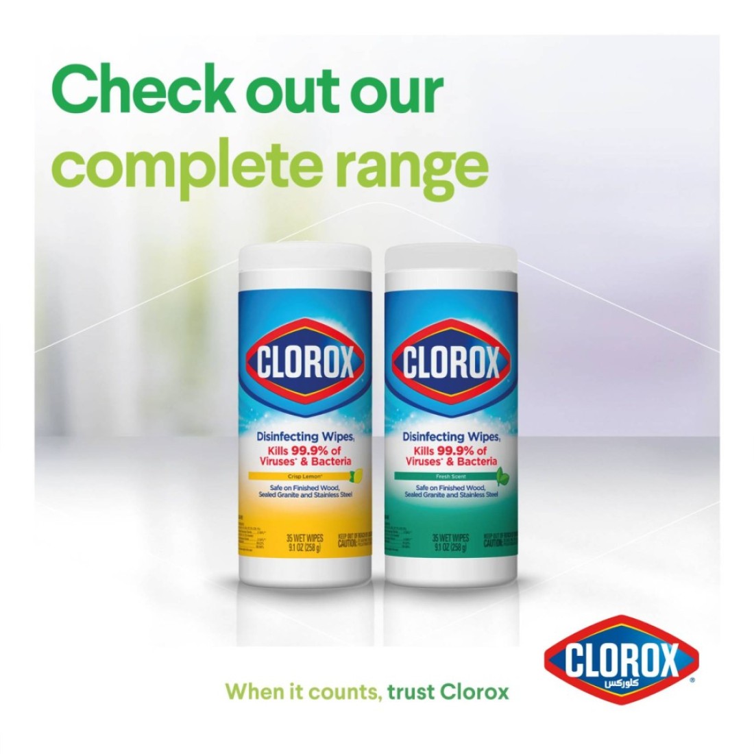 Clorox Disinfecting Wipes Fresh Scent 35 Wet Wipes