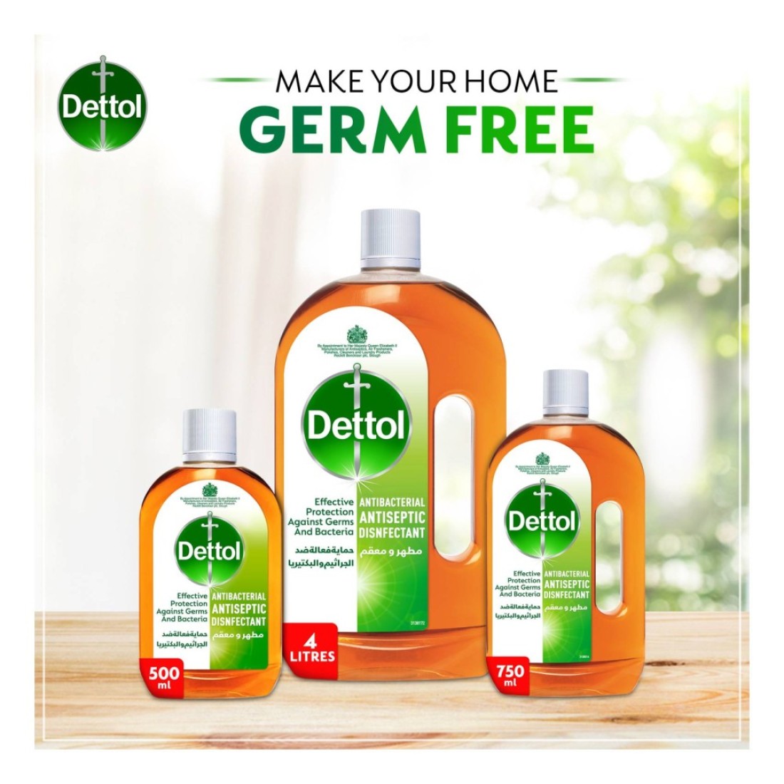Dettol Original Anti-Bacterial Antiseptic Disinfectant 2L