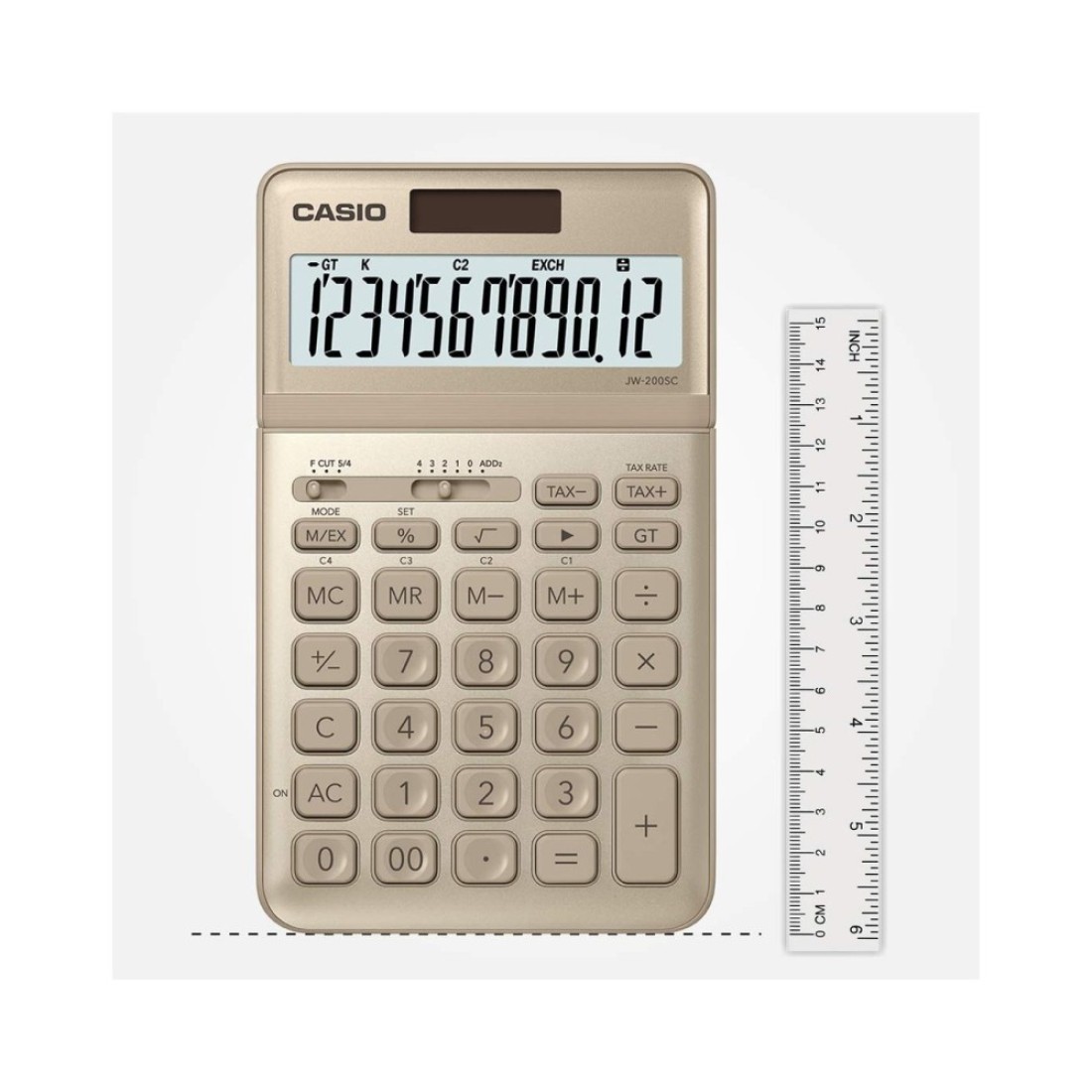 Casio Premium And Stylish Desktop Calculator JW-200SC