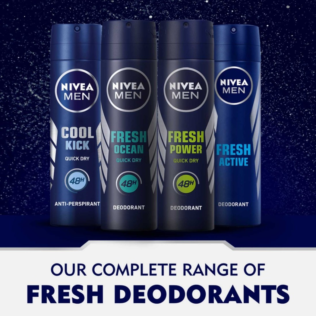 NIVEA MEN Anti-perspirant Spray for Men Cool Kick Fresh Scent 200ml