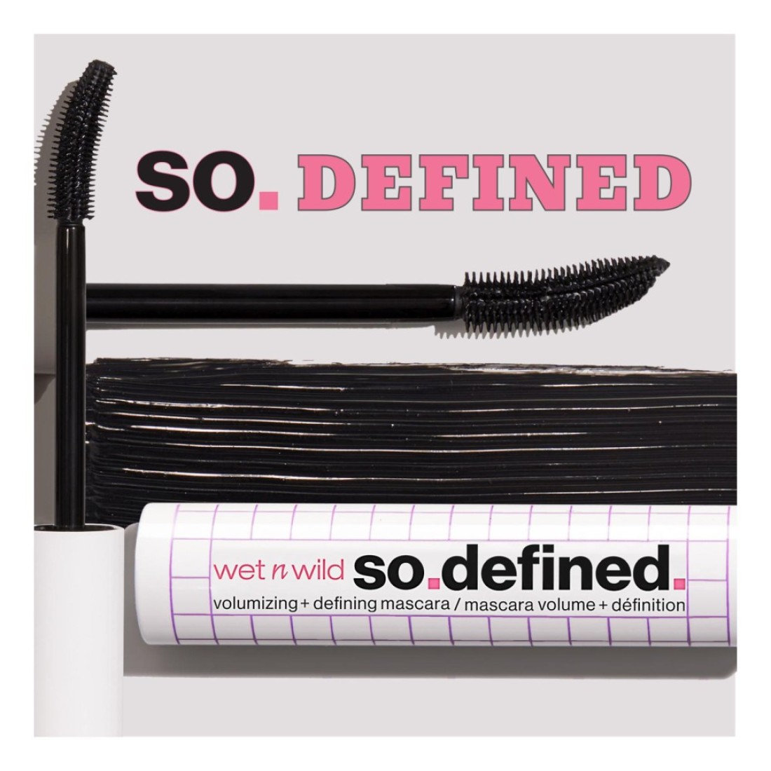 Wet n Wild So Defined Volumizing Plus Defining Mascara Black 10ml