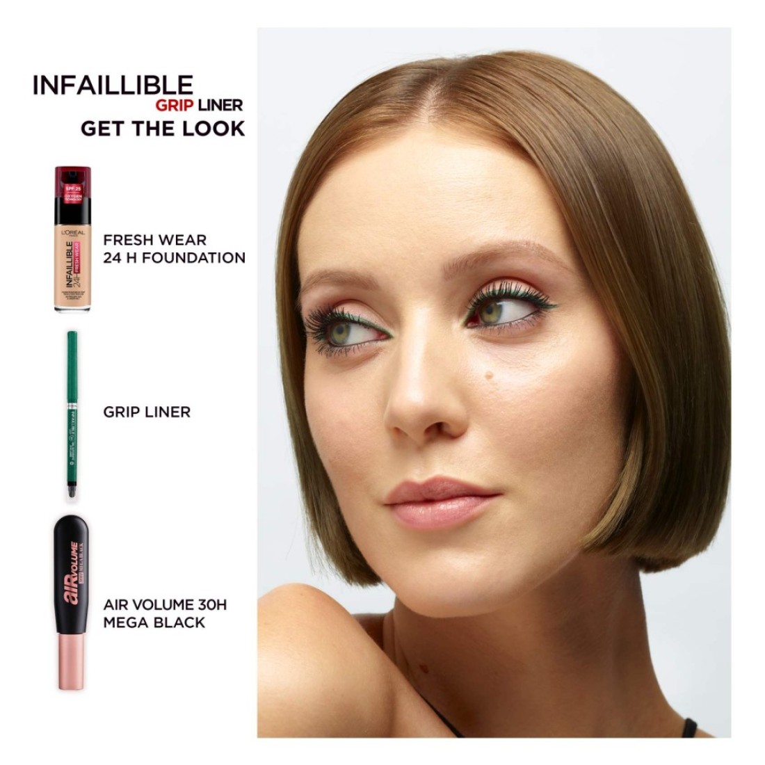 L&#39;Oreal Paris Infaillible Grip 36H Gel Automatic Eyeliner Intense Black
