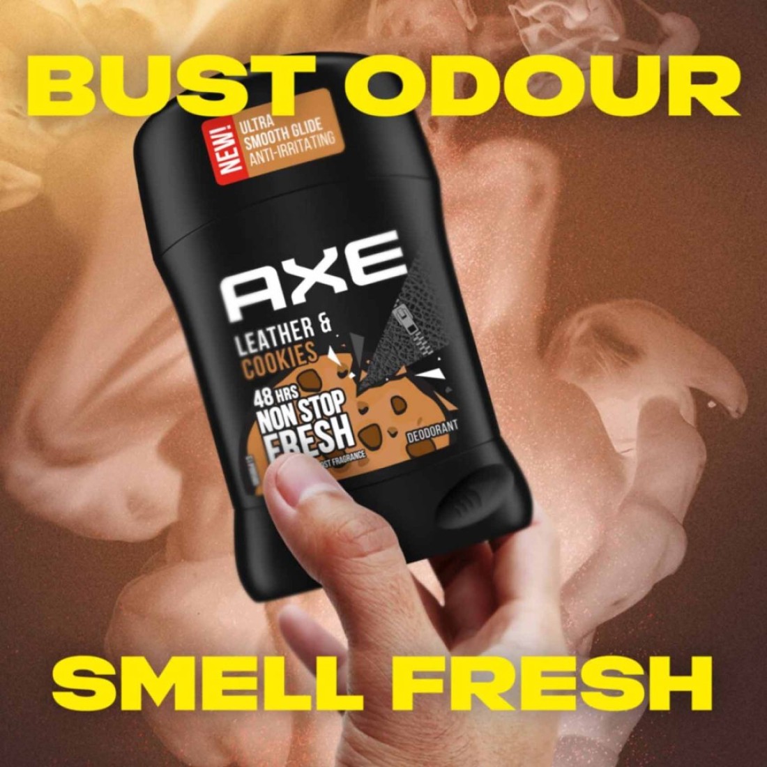 Axe Leather And Cookies Deodorant Stick Clear 50ml