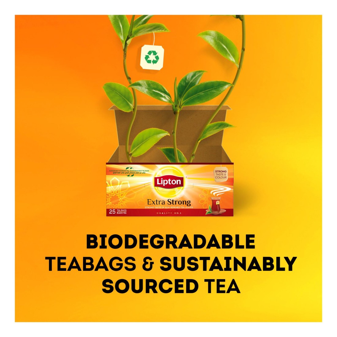 Lipton Yellow Label Black 25 Tea Bags