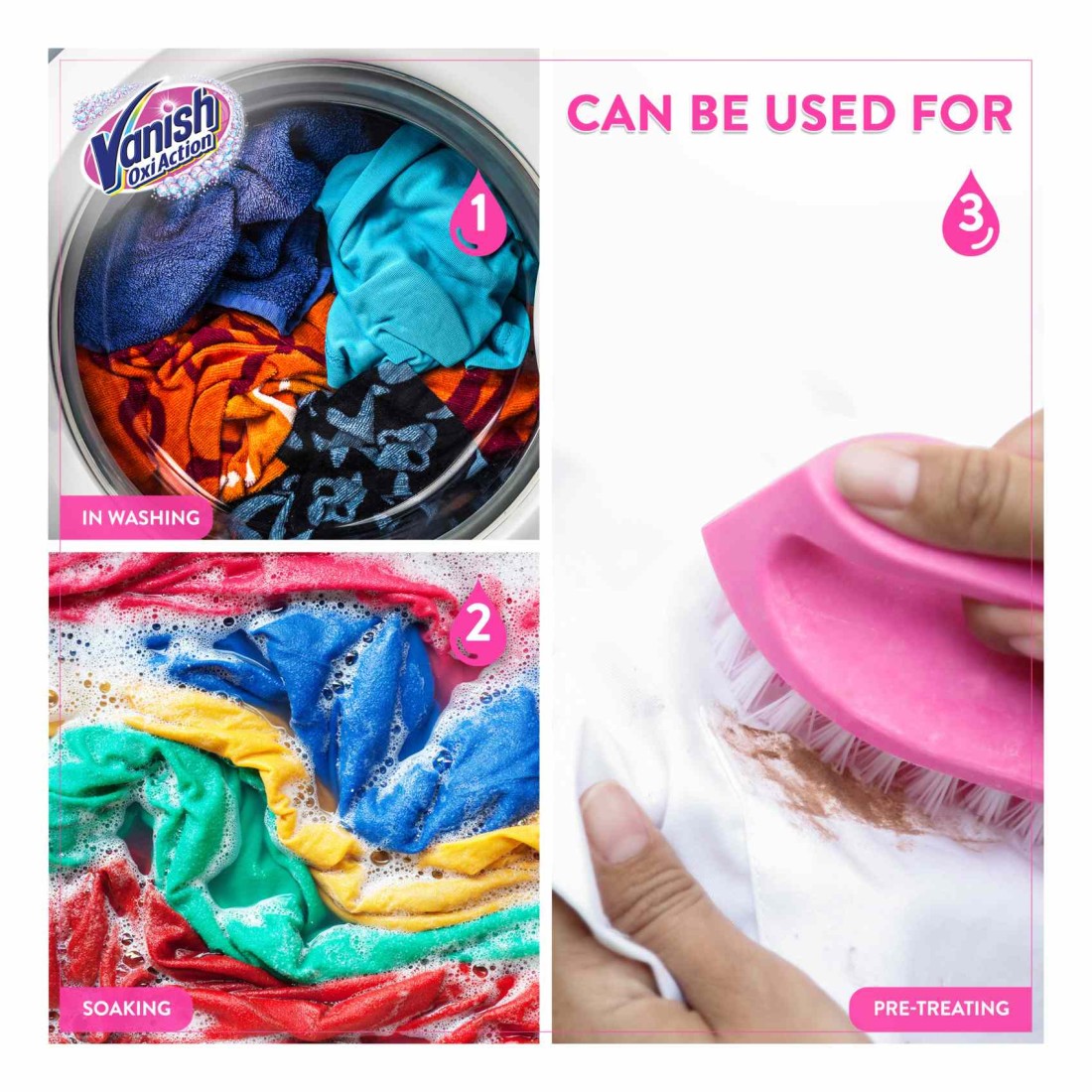 Vanish Multi Use Fabric Stain Remover 500ml