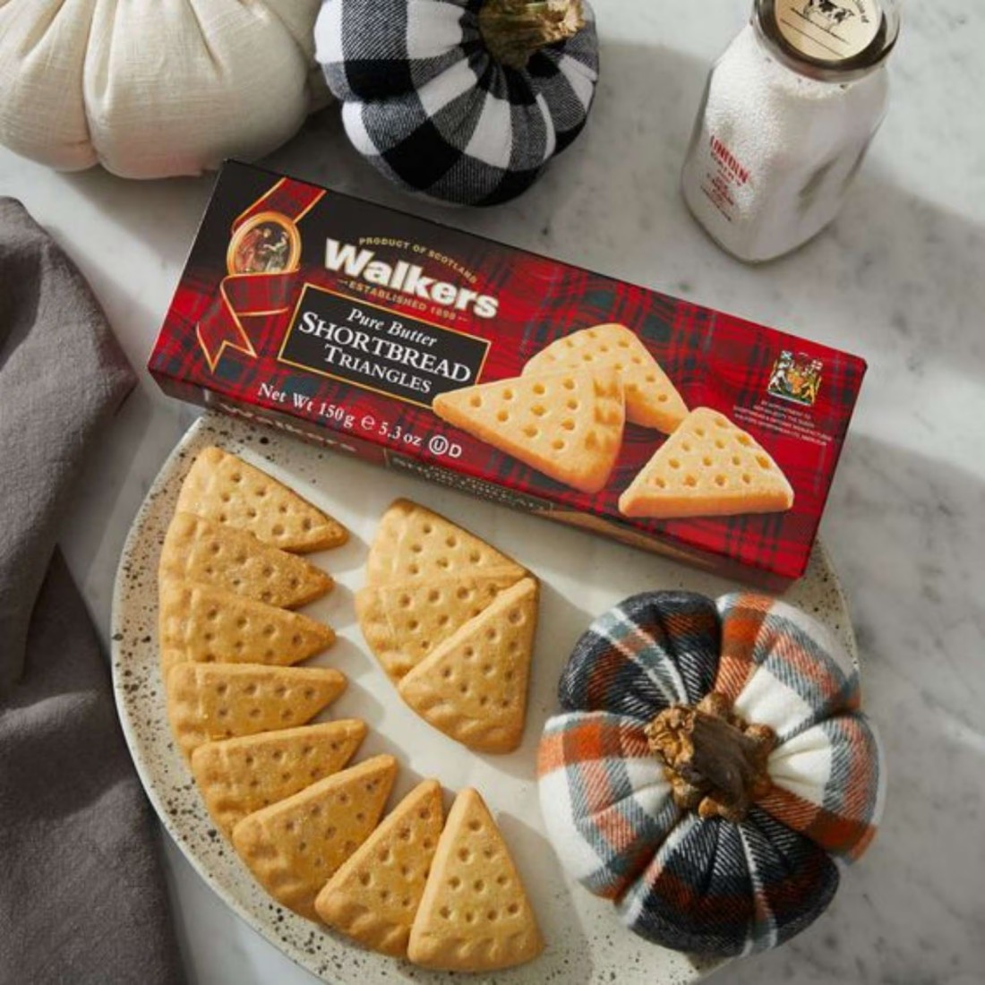 Walker&#39;s Pure Butter Shortbread Triangles, 150g