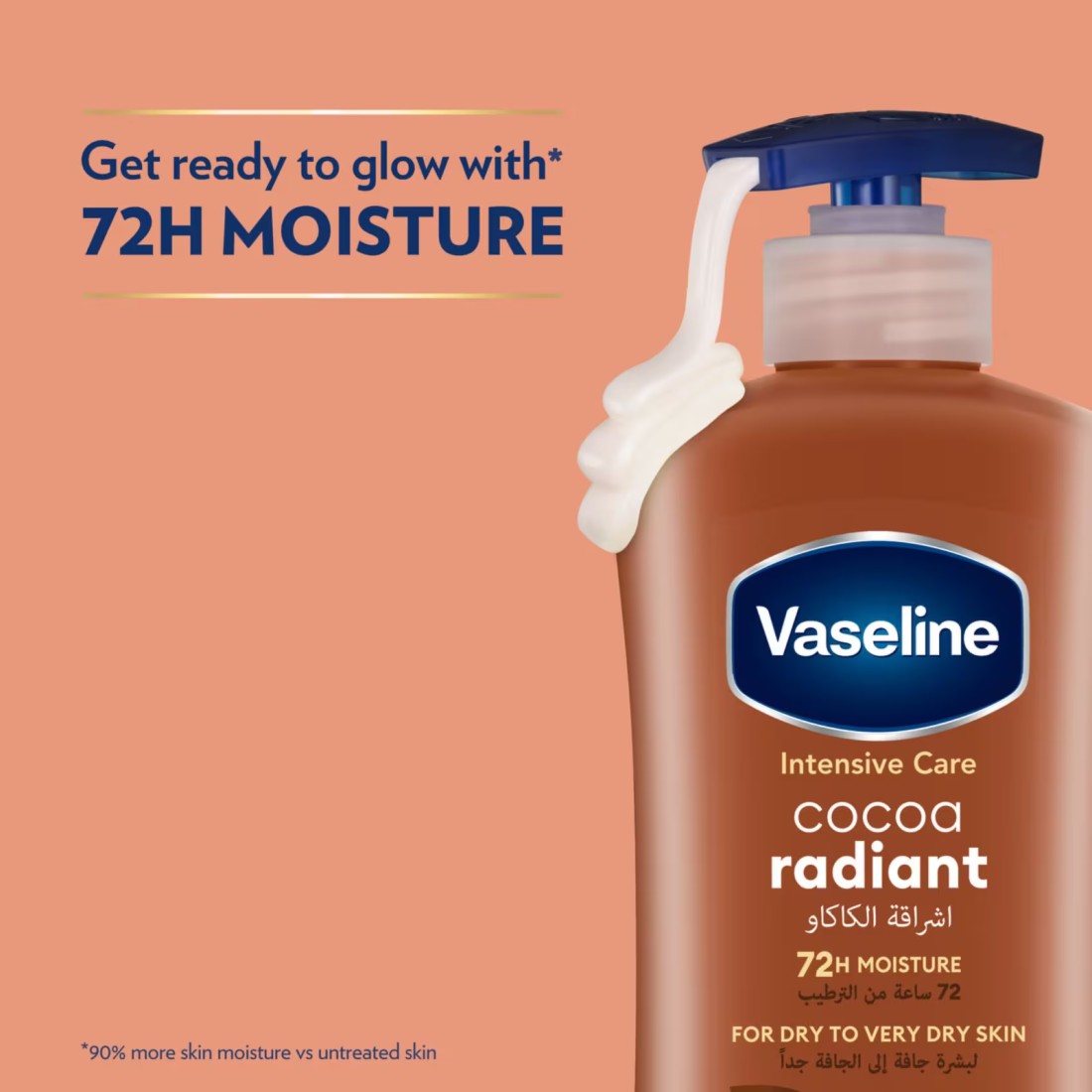 Vaseline Intensive Care Body Lotion Cocoa Radiant 725ml