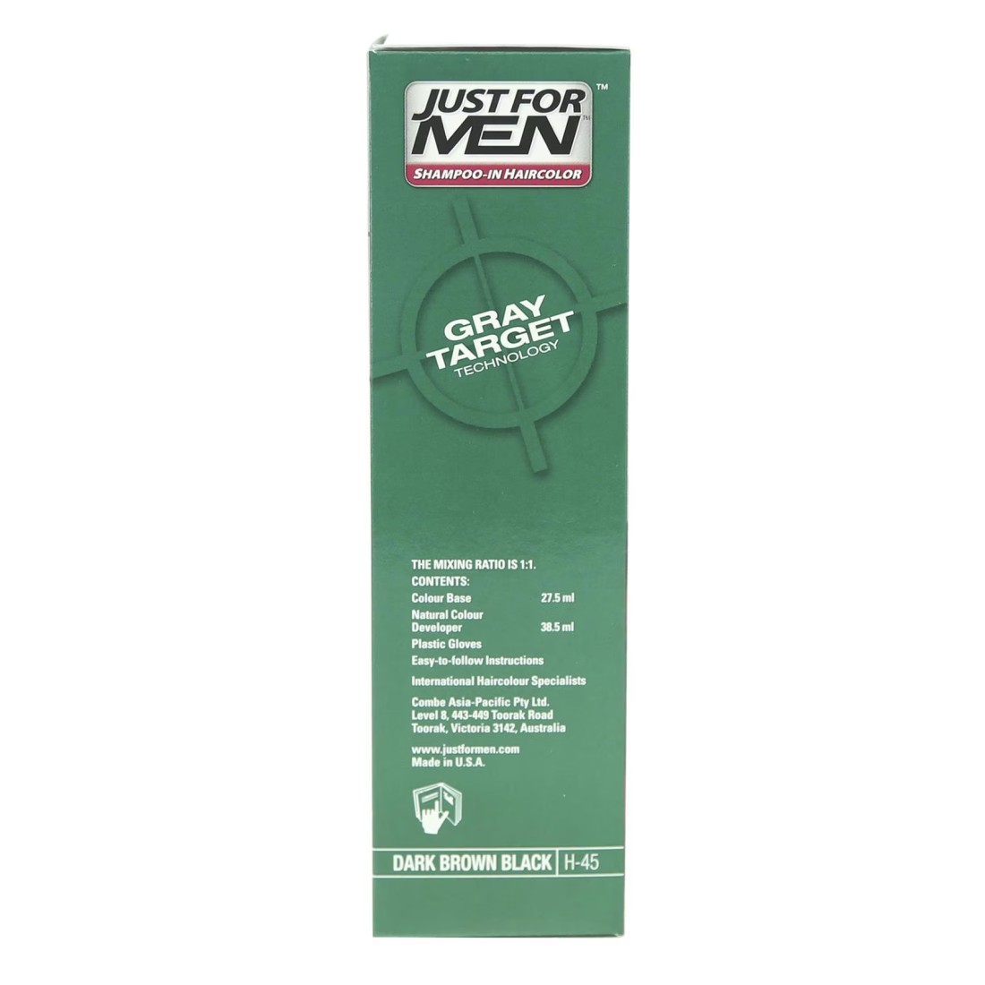 Just For Men Shampoo Hair Colour Darkest Brown Black 66ml