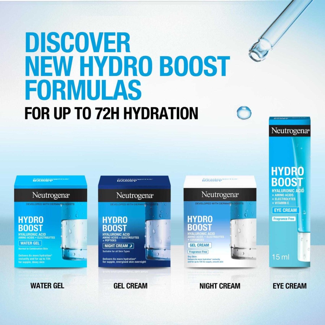 Neutrogena Eye Cream Gel Hydro Boost Refreshing 15ml