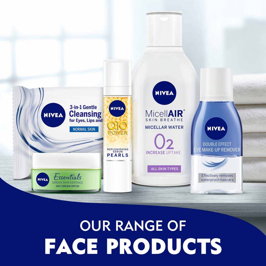 NIVEA Face Wash Micellar Rose Care with Organic Rose All Skin Types 150ml