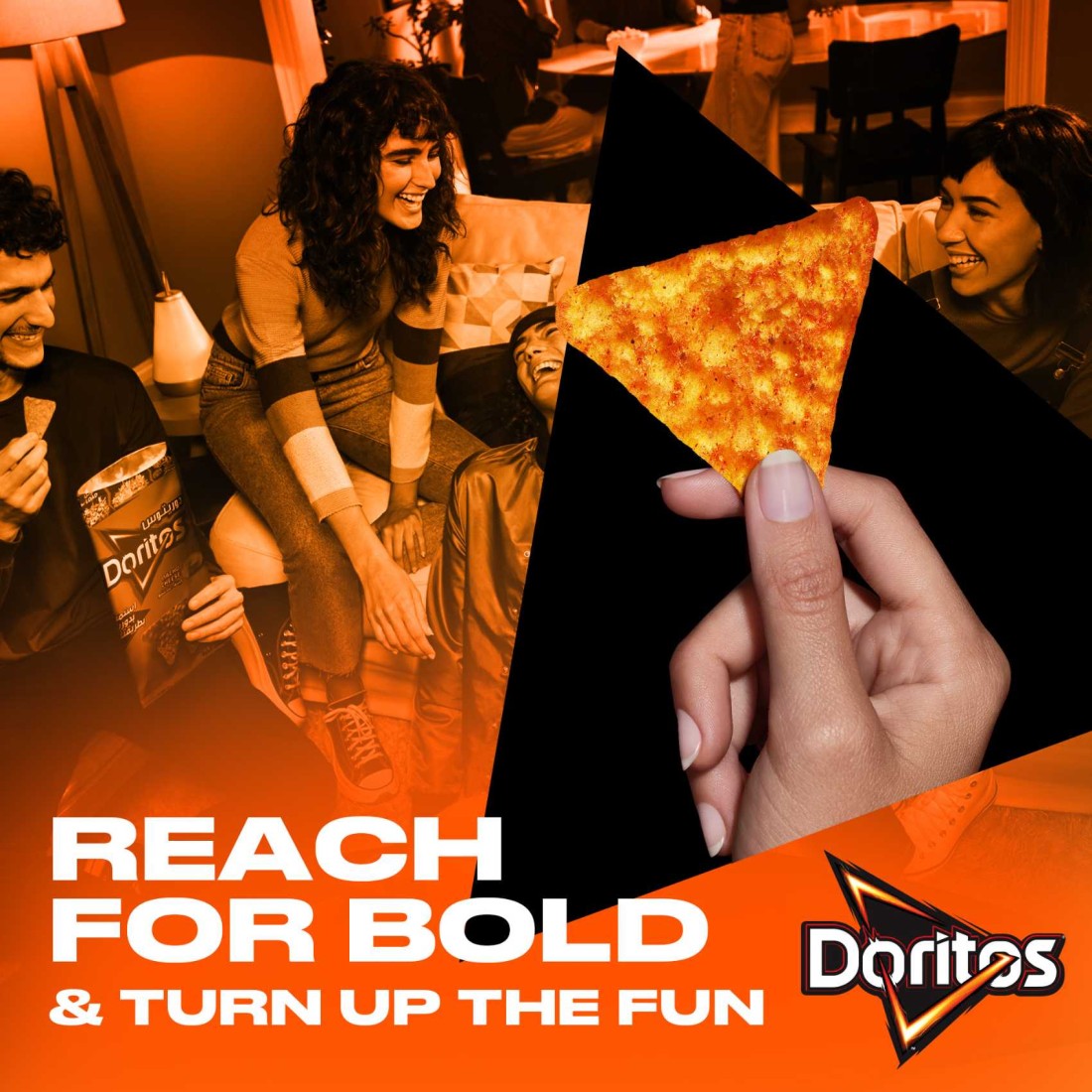 Doritos Nacho Cheese Tortilla Chips 175g