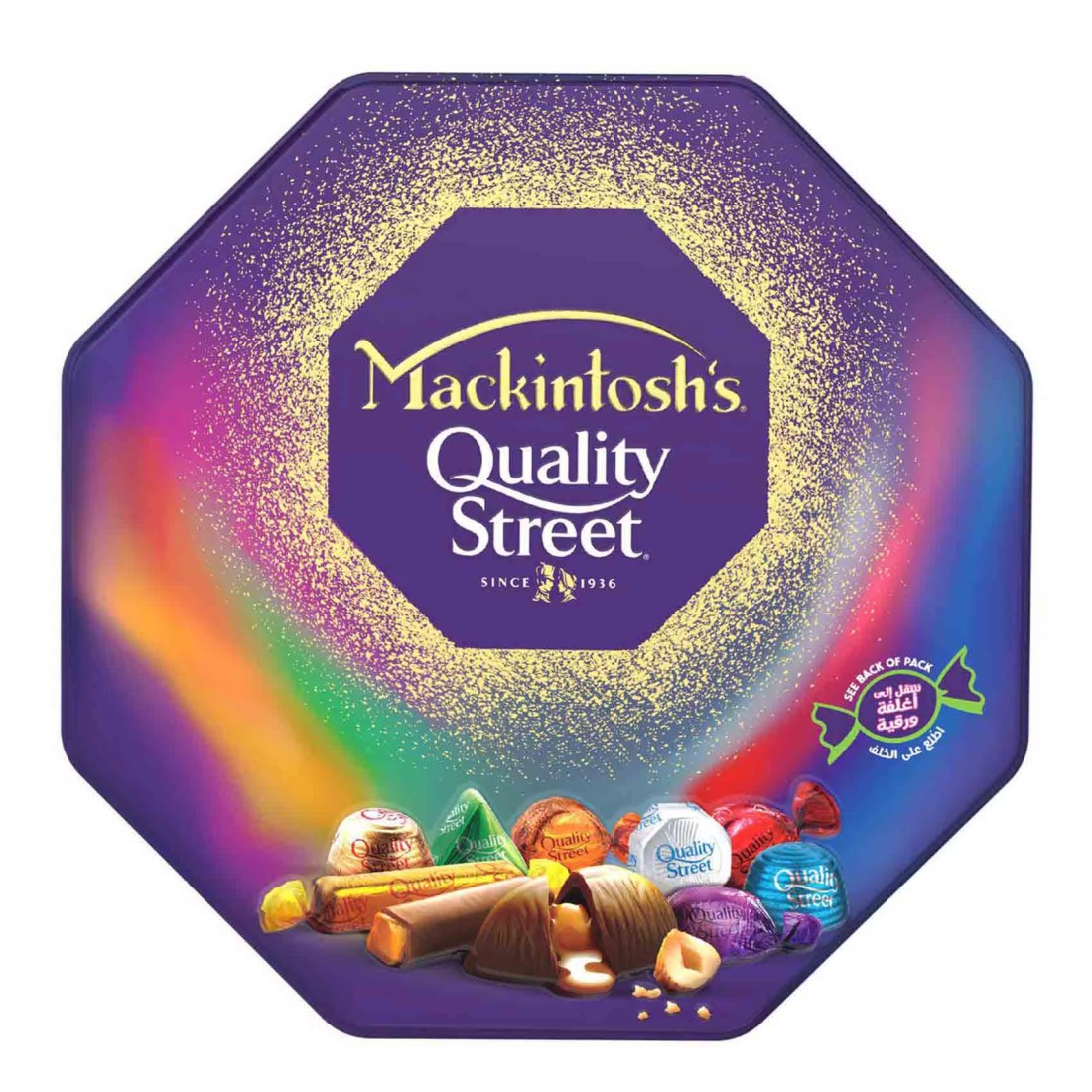 Mackintosh&#39;s Quality Street Chocolate Tin, 375g