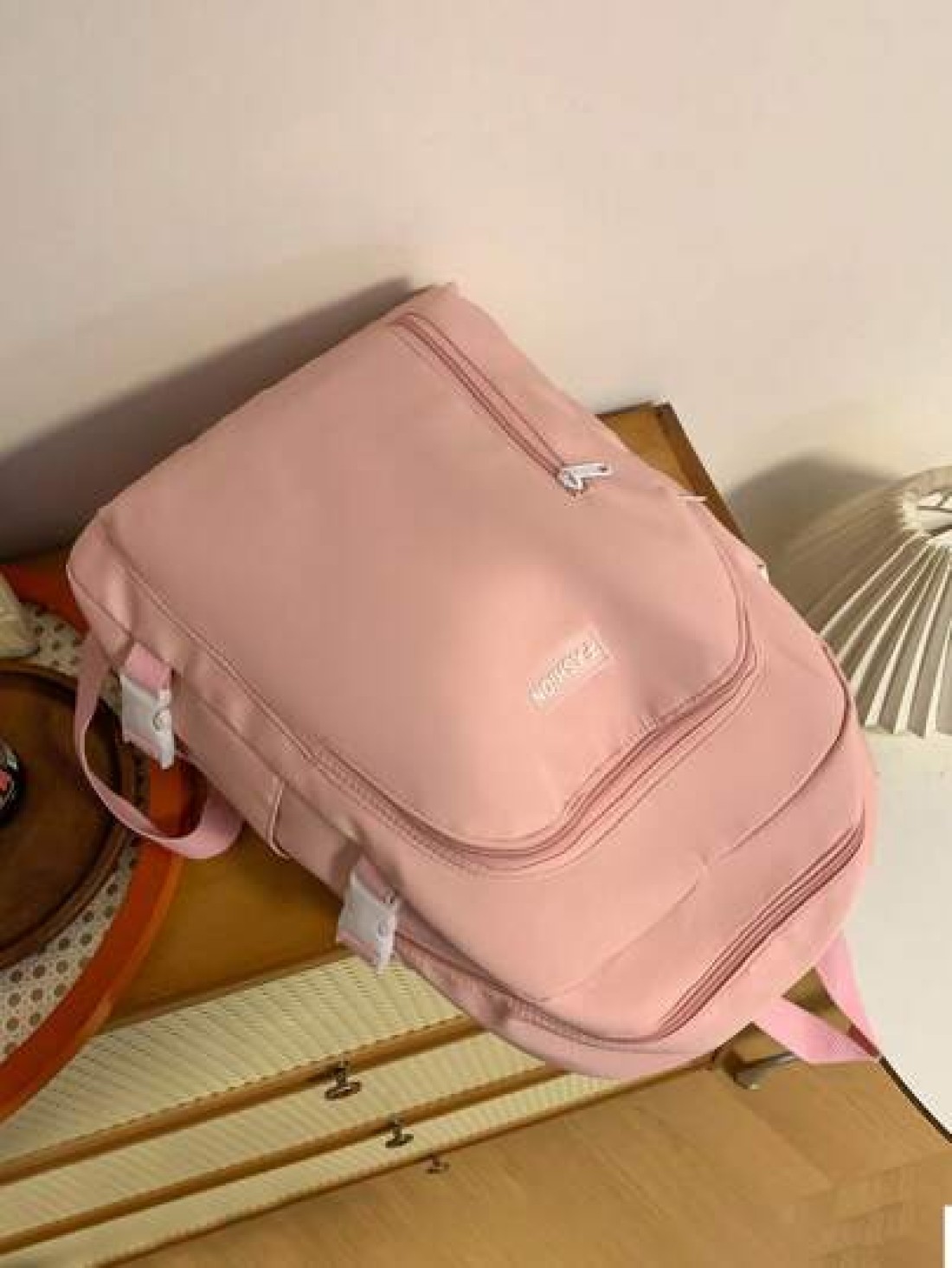 1 Pc Back To School Classic Basic High Capacity School Bag With Laptop Compartment Backpack Purse Solid Color Sports Bag Premium Nylon School Backpack With Adjustable Strap Spacious Multiple Pockets B