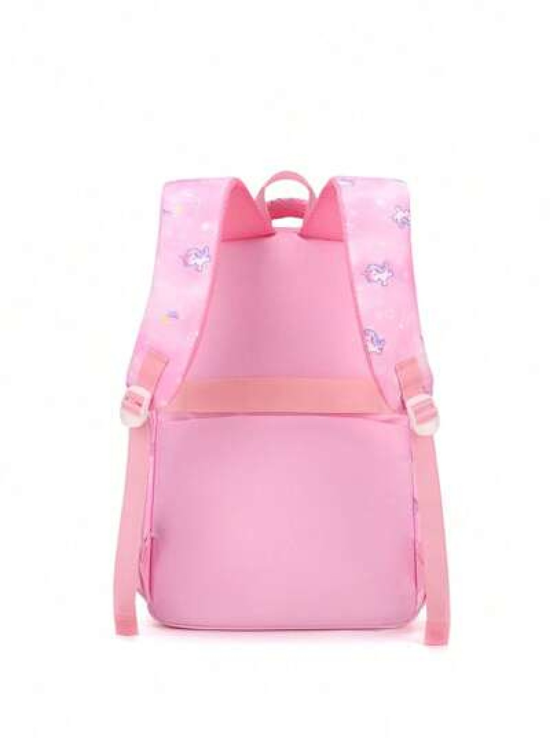Large Capacity Shockproof Multi Layer Children s Backpack Waterproof Schoolbag With Pendant Decoration Printed Unicorn Pattern Shoulder Bag