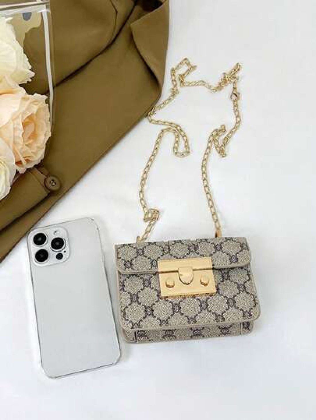 1pc Pu Fashion Retro Mini Fashion Coin Small Square Bag Versatile Niche Design Stylish Shoulder Messenger Bag Comfortable Shoulder Strap For Playing Smooth Long Style Versatile And Not Picky Suitable