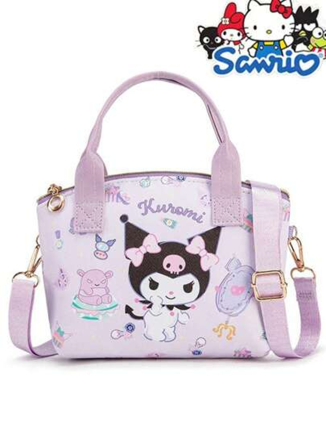 Sanrio Sanrio Hello Kitty Kuromi My Melody Backpack For Girl With Large Capacity Schoolbag Gift For Christmas Thanksgiving Birthday Valentine s Day Party Favors