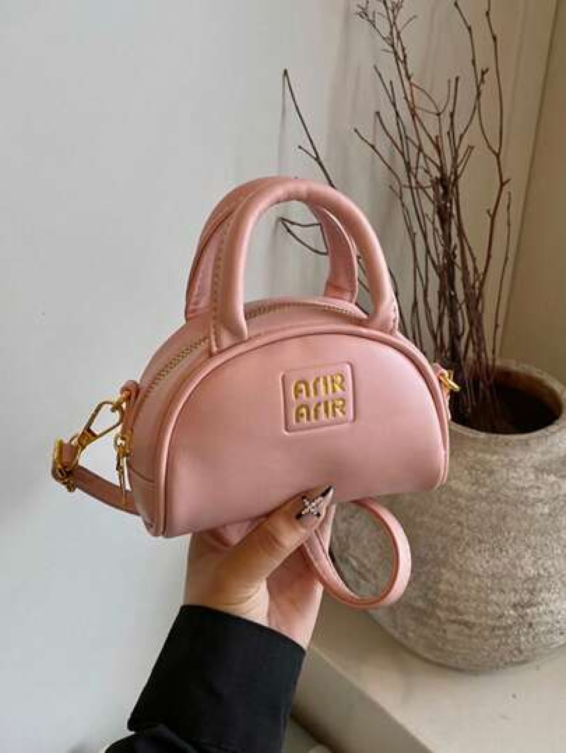 New Mini Tote Bag With Print Solid Color Ultrasmall Crossbody Bag Mini Evening Clutch Makeup Bag Key Bag Handbag
