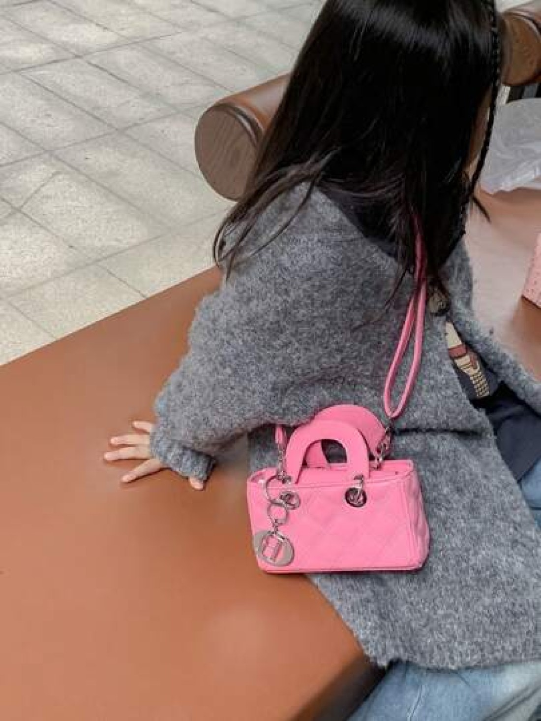 New European And American Style Embroidered Strap Charm Handbag Shoulder Bag Phone Crossbody Purse