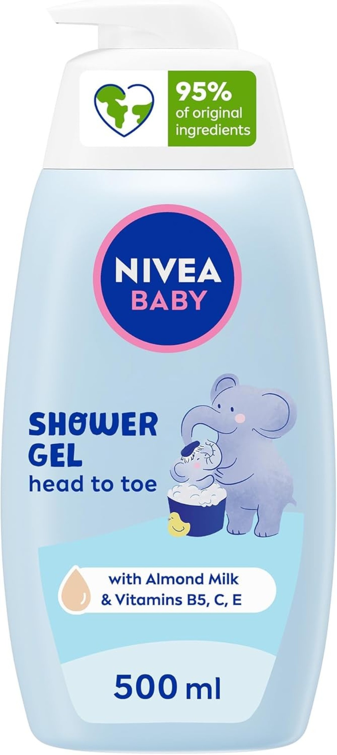 NIVEA BABY SHAMP&BATH HEADTOE 500ML