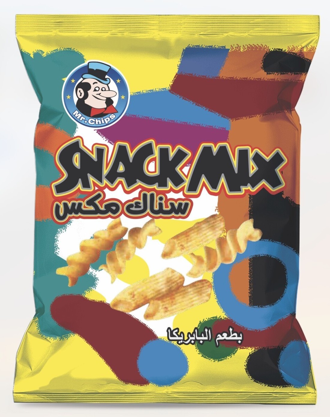 مستر شيبس سناك ميكس بالبابريكا 190 ج