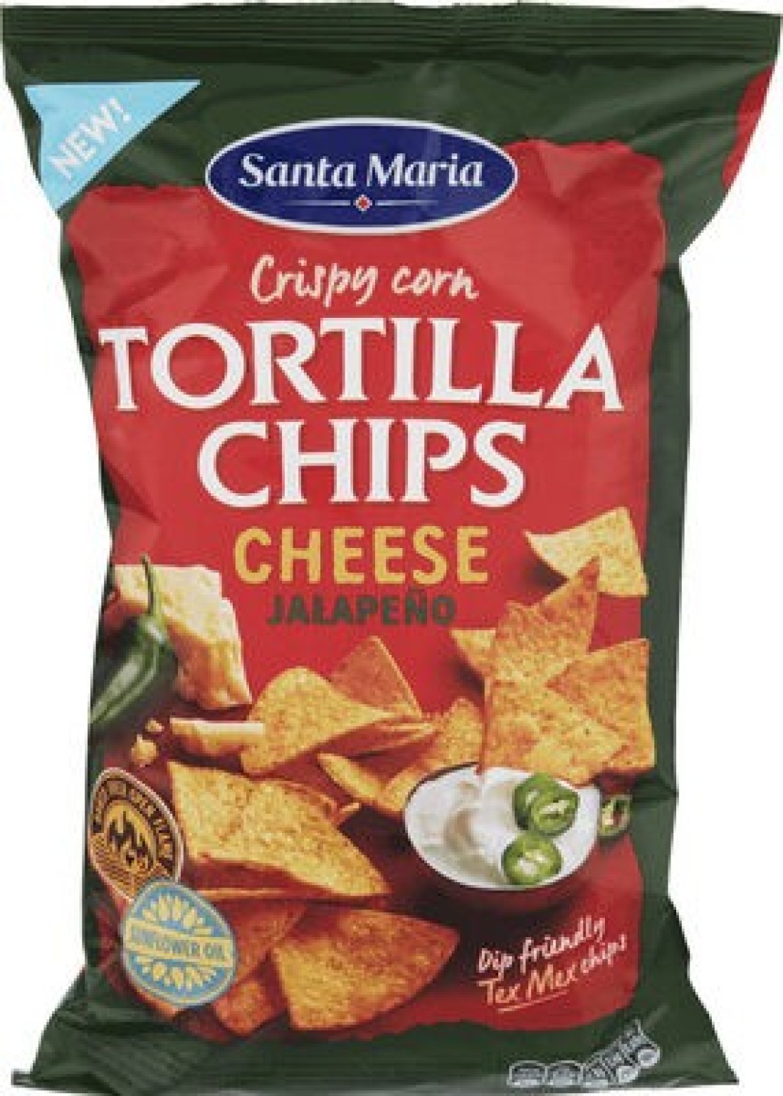 S/M TORTLA CHIPS CHES&JALA 185G