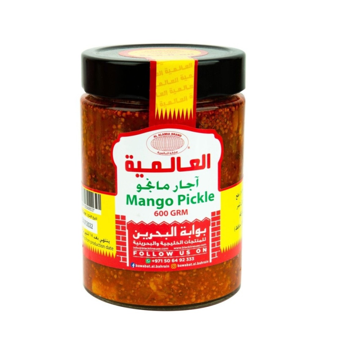 العالمية مخلل مانجو 600 ج