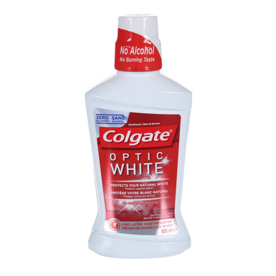 COLGATE OPTIC WHITE MOUTH WASH 500ML