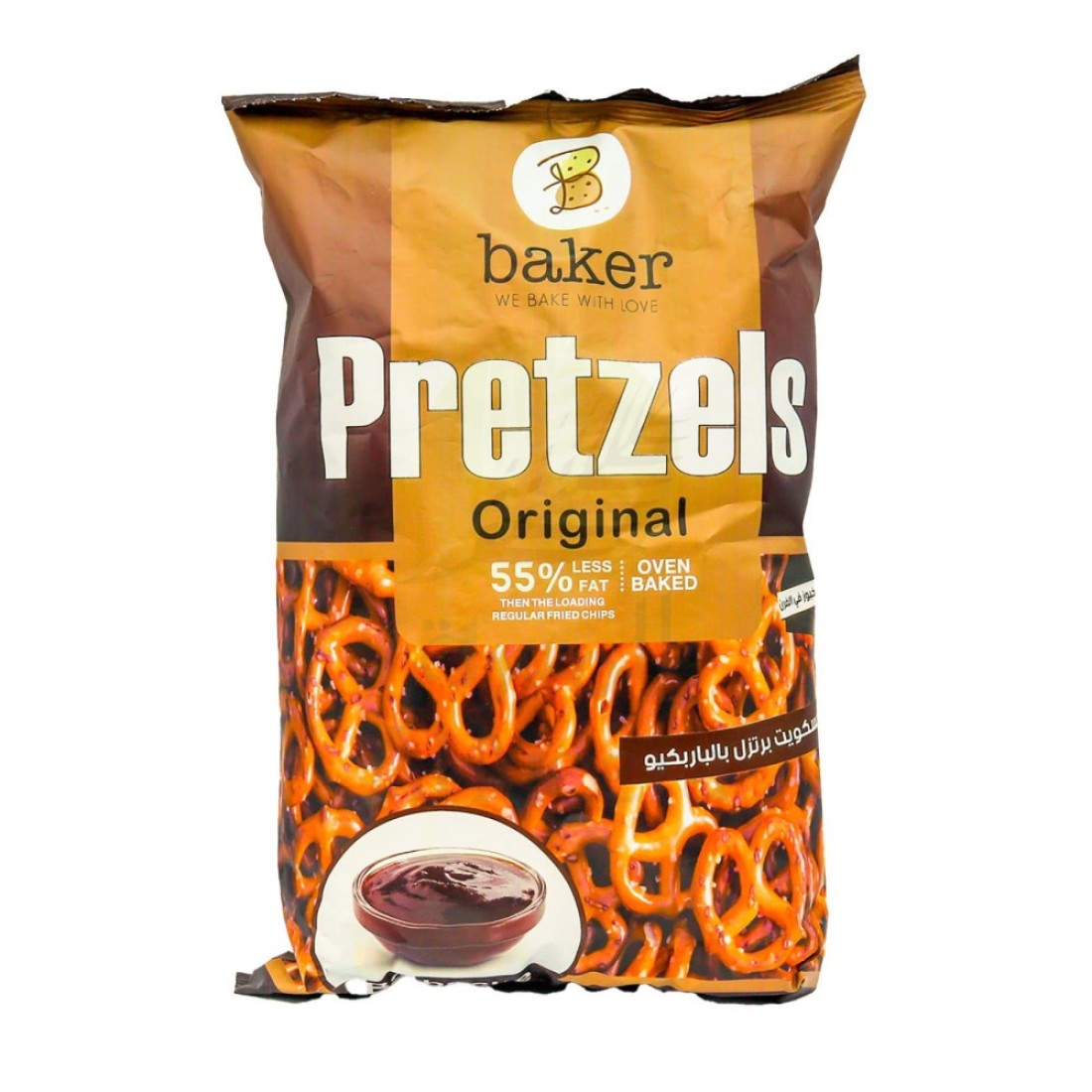 BAKER  PRETZELS BARBECUE 300G