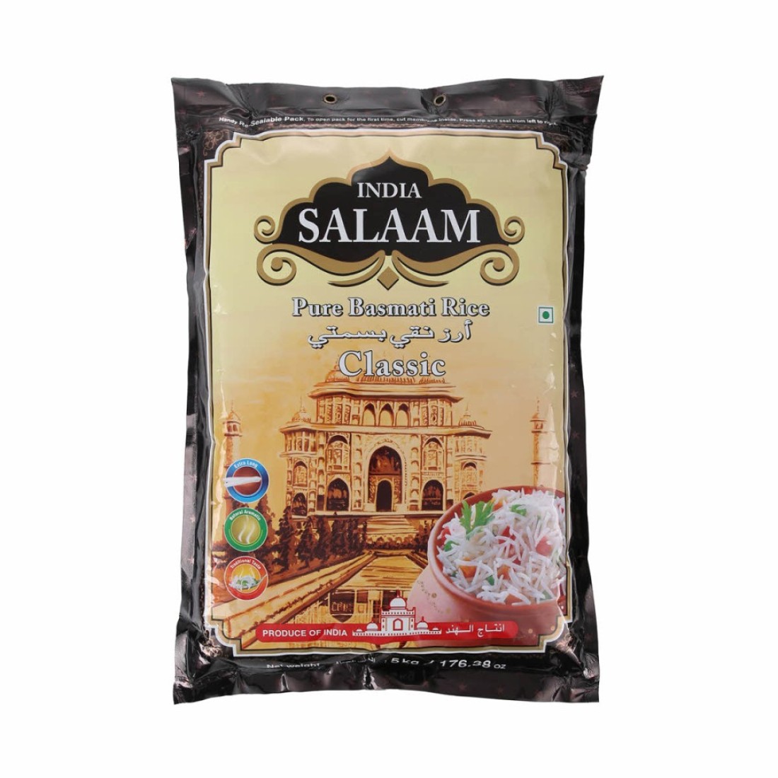 INDIA SALAM PURE CLSC BASMATI RICE 5KG