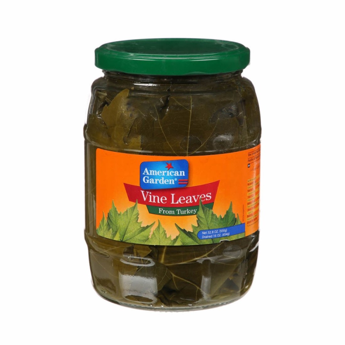 A GARDEN GRAPE LEAVES 930GM