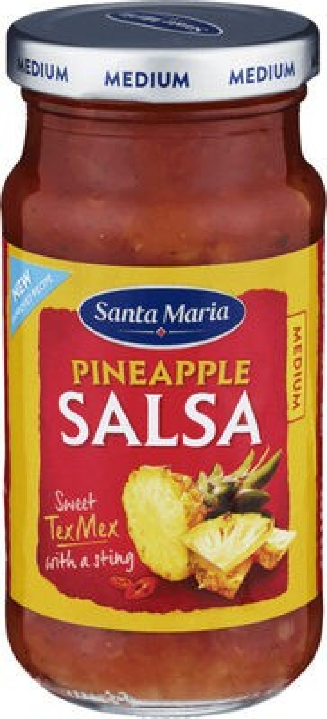 S/M PINEAPPLE SALSA MEDIUM 230g