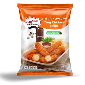 AL KABEER ZING CHICKEN STRIPS SMOKED BUFFALO FLAVOUR 700g