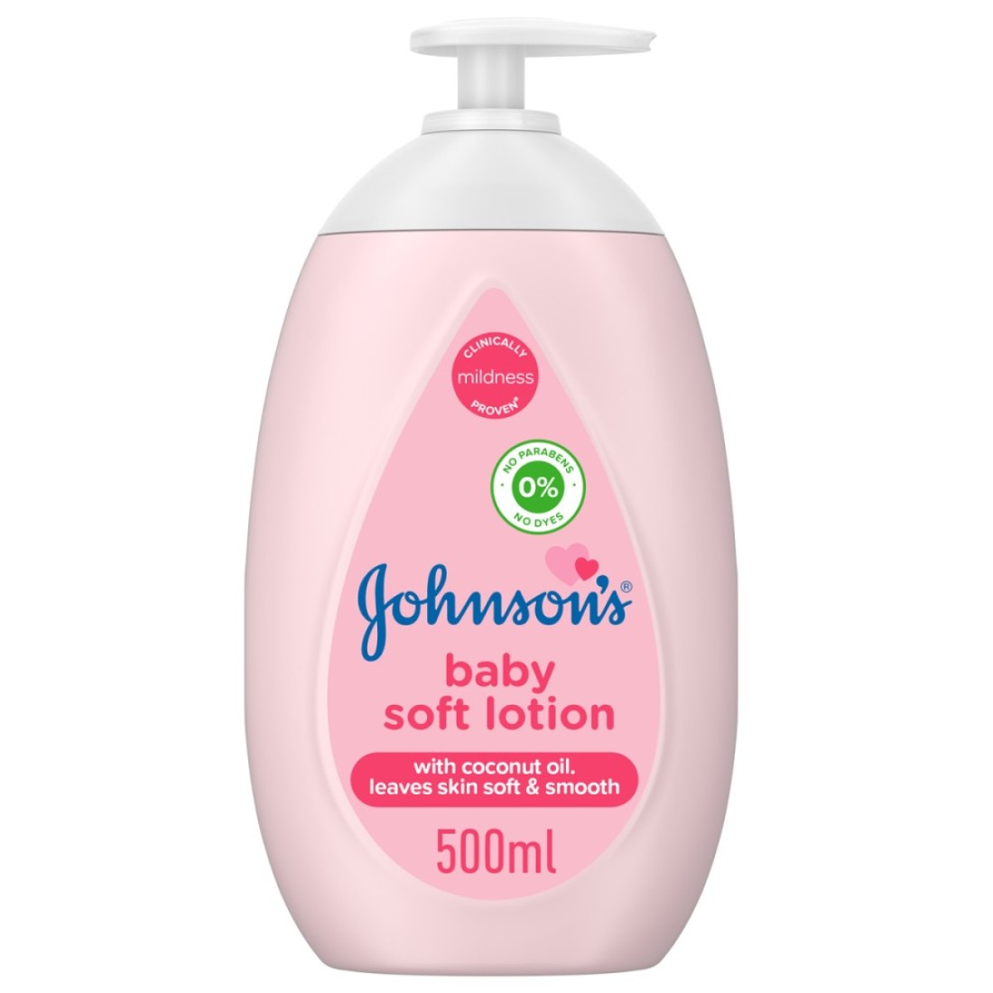 JOHNSONS BABY SOFT LOTION 500ML